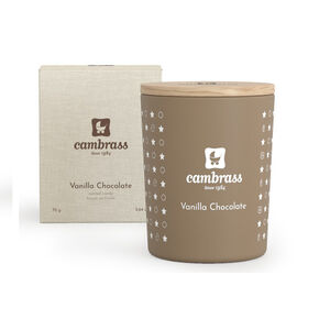 VELA AROMÁTICA 10 cl STAR VANILLA CHOCOLATE 5.5x5.5x6.5 CM 