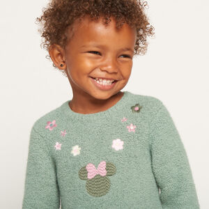 Vestido de punto manga larga Minnie Disney para bebé niña 