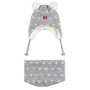 Conjunto de gorro y snood con forro de borreguillo y dibujo de Minnie Disney  Main Conjunto de gorro y snood con forro de borreguillo y dibujo de Minnie Disney