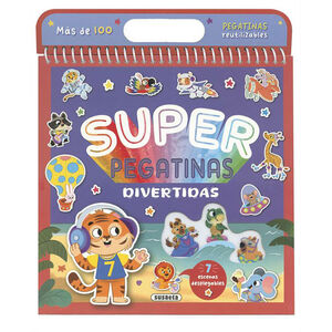 Libro de pegatinas Superpegatinas divertidas +3 años 