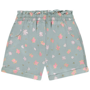 Short estampado en Tencel para niña 