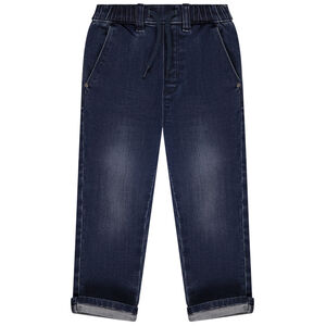 Jean en denim like avec taille élastiquée pour bébé garçon 