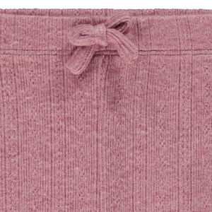 Braguitas acanaladas con nudo para bebé niña 
