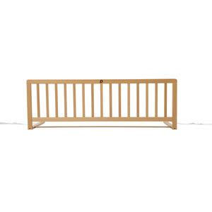Barandilla de cama de madera de haya 120 x 40 cm 