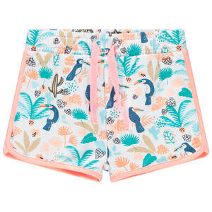 Short en algodón estampado all-over 
