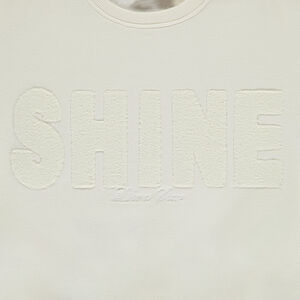 Sudadera oversize con parches de bucle para niña 