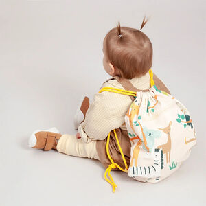 Mochila infantil tipo saco Jungle 
