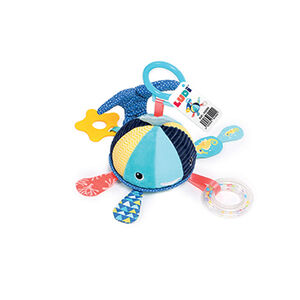 Peluche d'activités baleine à suspendre 