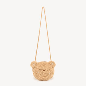 Bolso de bebé niña con bandolera de osito 
