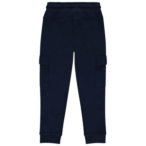 Pantalón jogging de felpa estilo cargo niño 