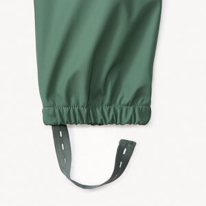 Pantalón de lluvia de goma con bandas iridiscentes para niño 