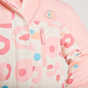 Mono de esquí con estampado arty para niña 