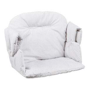 Coussin de chaise pour la chaise évolutive Prémaman - Vichy Main Coussin de chaise pour la chaise évolutive Prémaman - Vichy