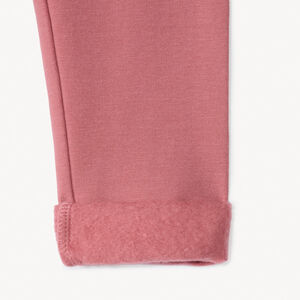 Lote de 2 calzoncillos de felpa lisa para bebé niña 