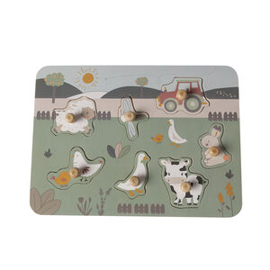 Puzzle de madera 7 piezas La vida en la granja 