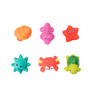 Juguetes de baño 6 uds Animales 