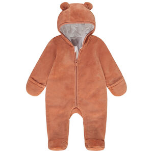 Buzo de sherpa con capucha 