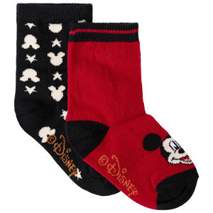 Pack de 2 pares de calcetines a juego motivo Mickey Disney Main Pack de 2 pares de calcetines a juego motivo Mickey Disney