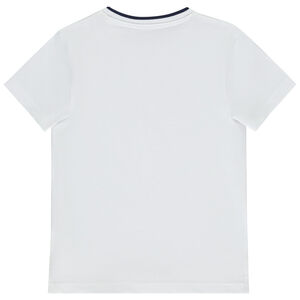 Camiseta de manga corta con estampado fantasía niño 