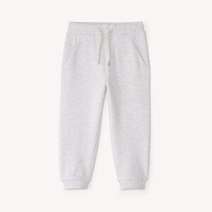 Pantalón de chándal de felpa lisa para bebé niño 