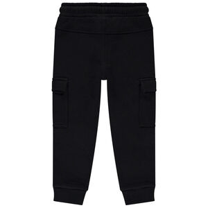 Pantalón jogging de felpa estilo cargo niño 