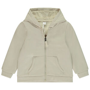 Chaleco de felpa con capucha para bebé niño 