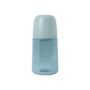 Biberon en silicone Colour Essence 250ml Bleu 