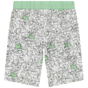 Pijama corto de 2 piezas de punto con motivo de Mickey Disney niño 