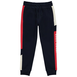 Pantalón de jogging efecto color block con estampado para niño  Main Pantalón de jogging efecto color block con estampado para niño