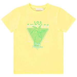 T-shirt manches courtes print palmier pour garçon 