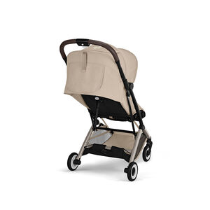 Silla de paseo ligera ultracompacta Orfeo Almond Beige 