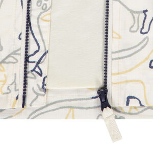 Chaqueta cortavientos estampada de dinosaurios para bebé niño 