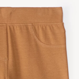Jegging liso de punto para niña 