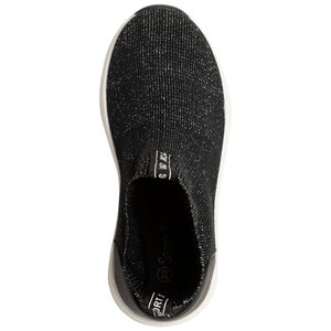 Zapatillas de malla brillante elásticas para niña. 