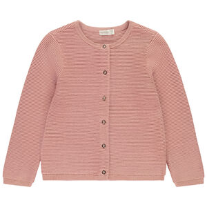 Jersey de punto texturizado brillante para niña 