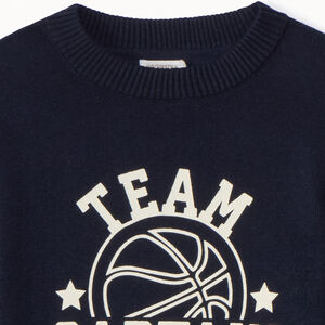 Jersey de punto estampado para niño 