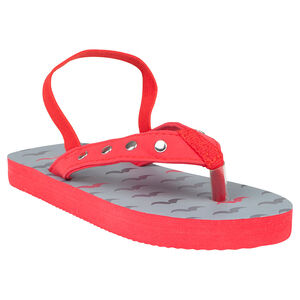 Chanclas con estampado con tachuelas con fantasía 