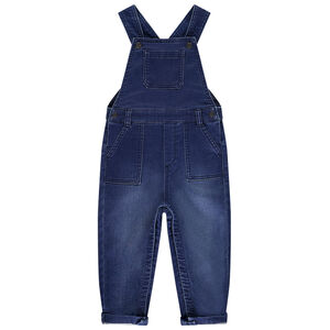 Pelele largo efecto denim para bebé niño 