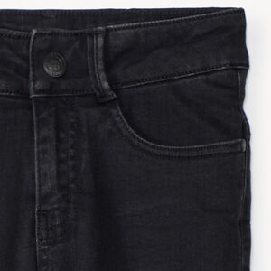 Pantalón recto forrado de micropolar niño 