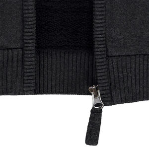 Chaleco de punto jacquard con cremallera espíritu navideño para niño  Main Chaleco de punto jacquard con cremallera espíritu navideño para niño