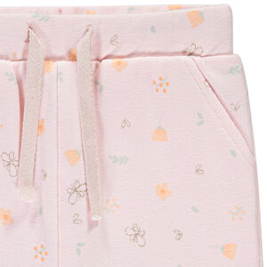 Chándal de felpa con estampado brillante para niña bebé  Main Chándal de felpa con estampado brillante para niña bebé