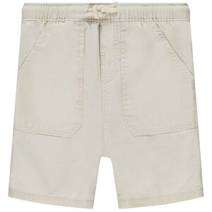 Bermudas lisas de tela para bebé niño 