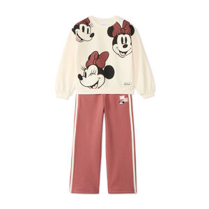 Conjunto de chándal para niña con estampado de Minnie Disney 