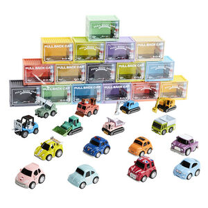 Véhicule miniature à friction Voiture de racing rose/noir 