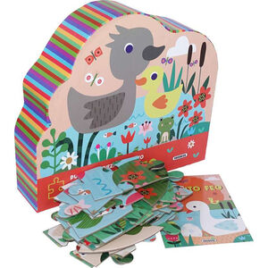 Cuento y puzzle el patito feo +3 años 
