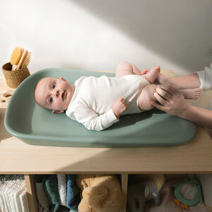 Cambiador bebé Pu Changing Pad - Mint 
