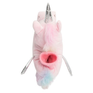 Pantuflas en forma de unicornio 
