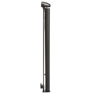 Barrera de seguridad retráctil 150 cm negro 