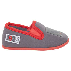 Zapatillas bajas de jersey Disney con parche Mickey 