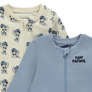 Pack de 2 peleles interlock Patrulla Canina para bebé niño 